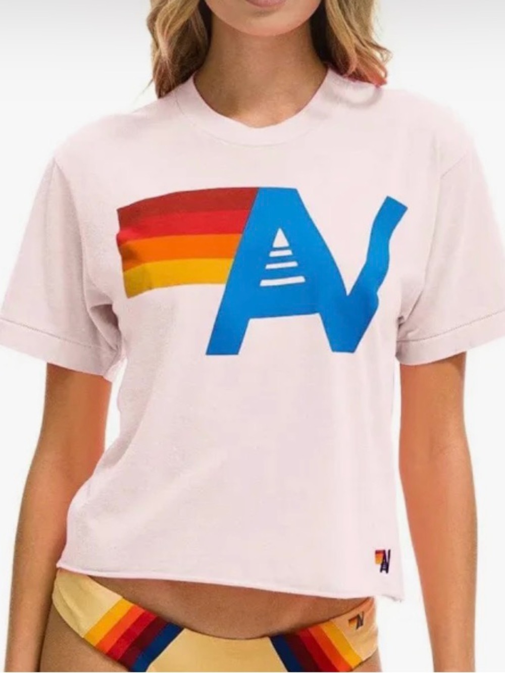 Women’s Aviator Nation Boyfriend Tee